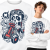 BLUZA ANIMOWANA  GOKART SKULL